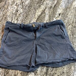 American Eagle slate Blue Shorts size 8